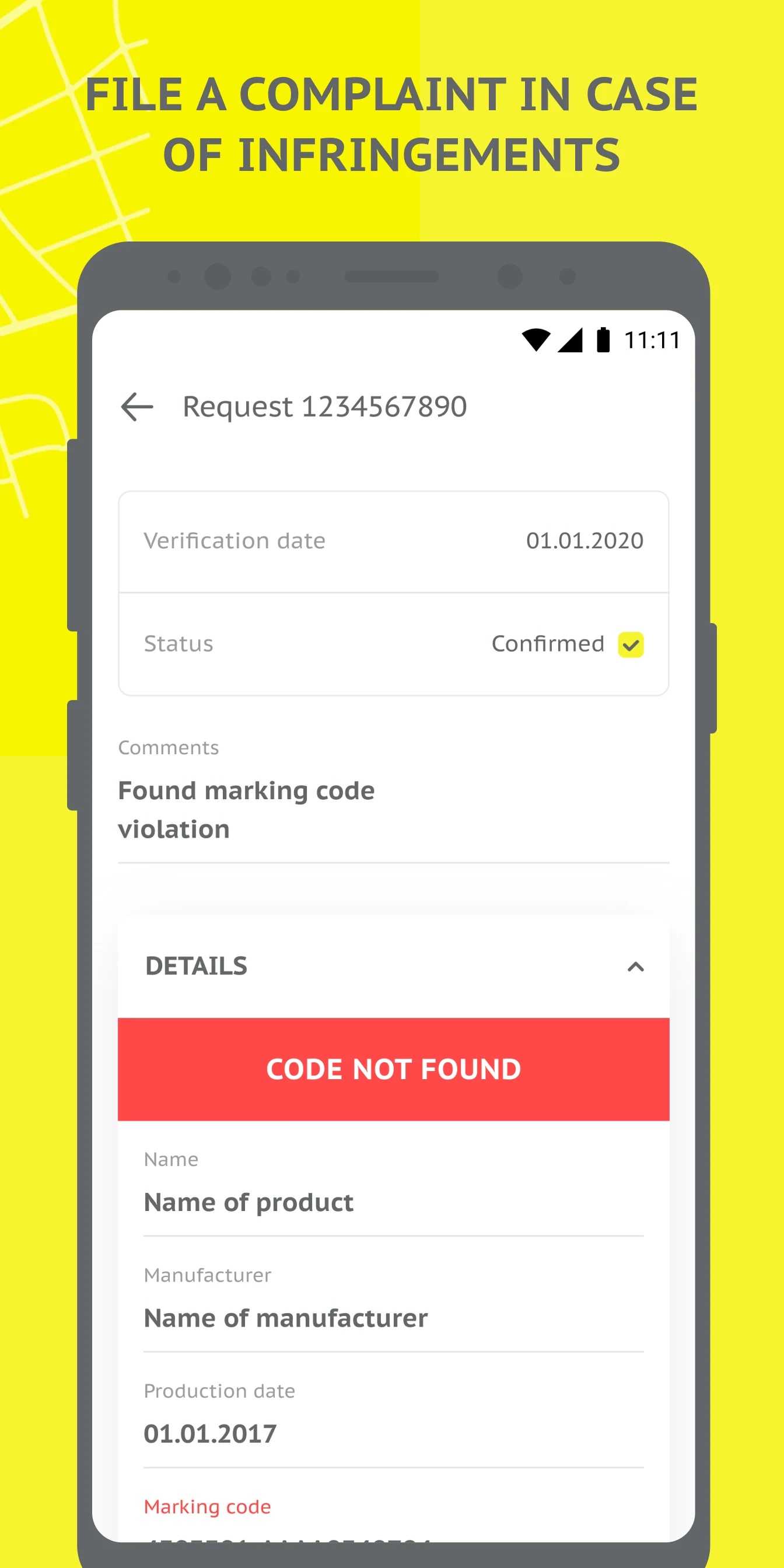 Chestny ZNAK – Quality Control screenshot